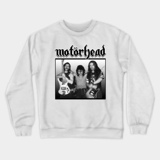 Motorhead Black White Black Crewneck Sweatshirt